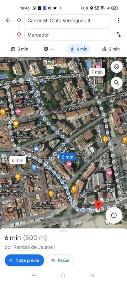 Ferienwohnung Concordia, Con Parking En El Puerto De Cambrils Exterior foto